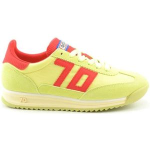 Back 70 - Jogger 14 - Sneakers - Light Yellow-Croc Red