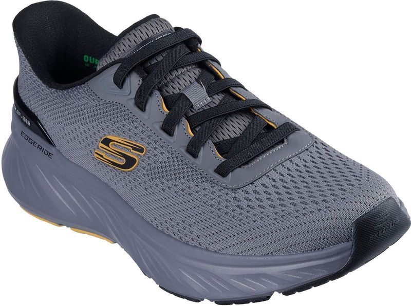Skechers - Edgeride - Herensneakers - Houtskoolgeel