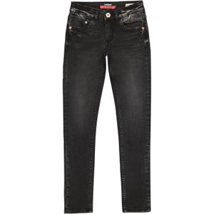Vingino Meiden jeans super skinny flex fit bernice black vintage