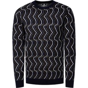 Rusty Neal - Fijn Gebreide Trui - Ronde Hals