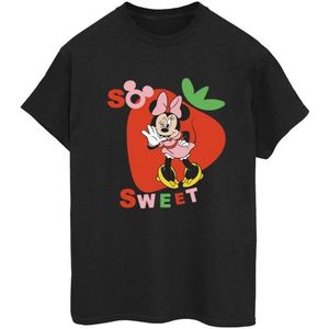 Li-cense Disney dames minnie mouse so sweet strawberry katoenen vriendje t-shirt