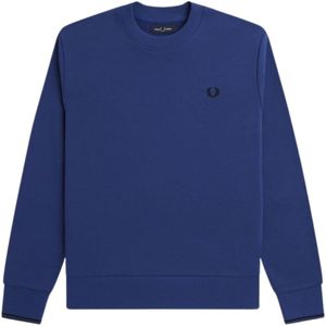 Fred Perry - Sweatshirt - Blauw - Ronde Hals