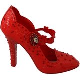 Dolce & Gabbana - Pumps - Rood - PVC - Kristallen