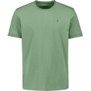 No Excess - T-shirt - Groen - Crewneck Slub