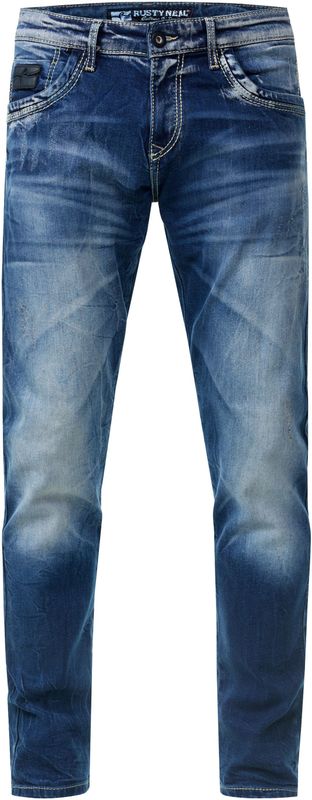 Rusty Neal - YAMATO - Jeansbroek - Slim Fit - Katoen Stretch