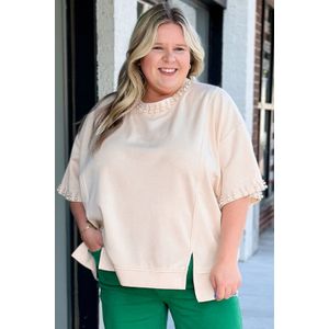 Parelovertrek Zijsplit Sweater