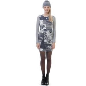 2-Young - Kokerjurk - Met Print - Lange Mouwen