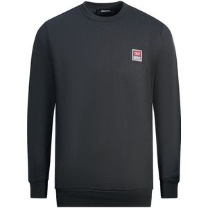 Diesel patch-logo zwart sweatshirt