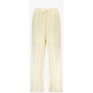 Le Chic - Desra Fine Plisse Broek - Dreamy Creamy - Geplisseerd