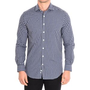 LOCHSIDE5 herenoverhemd met lange mouwen en reverskraag