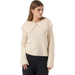 Y.A.S - Yascharma - Gebreide Trui - Ecru