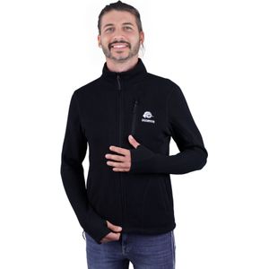 GUGGEN MOUNTAIN - Fusion Fleece - Wandeljack - Zwart