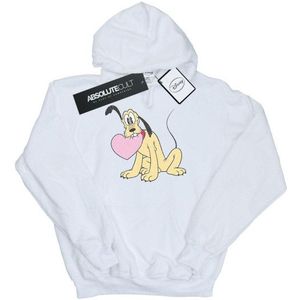 Li-cense - Disney Hoodie - Pluto Love Heart - Zwart - 50% Katoen, 50% Polyester
