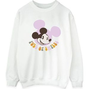Li-cense Disney dames mickey mouse full of smiles sweatshirt