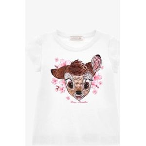 Monnalisa - Bambi - T-shirt - Rosa Fairytale
