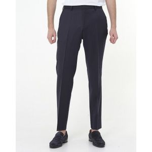 Boss - Mix & Match - Pantalon - Donkerblauw - Regular Fit, 100% Scheerwol