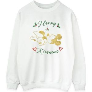 Li-cense Disney dames mickey mouse merry kissmas sweatshirt