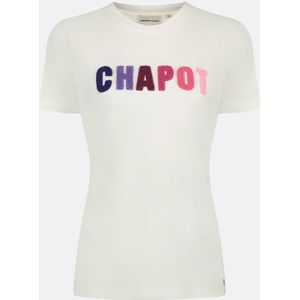 Fabienne Chapot Clt-300-tsh-ss24 terry t-shirt cream white