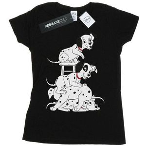 Li-cense Disney dames 101 dalmatiërs stoel katoenen t-shirt