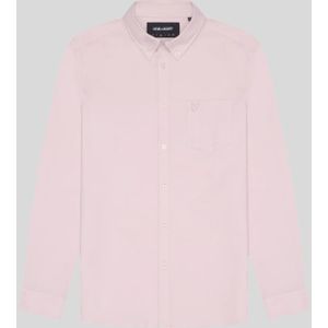 Lyle & Scott Tonal Button Down Oxford Shirt - Roze Zout