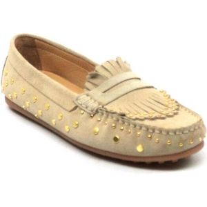 Babouche - G150-02 - Mocassins - Beige - Suede