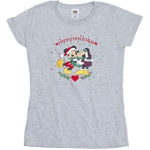 Li-cense - Disney T-shirt - Katoen - Mickey Mouse en Minnie - Korte Mouwen