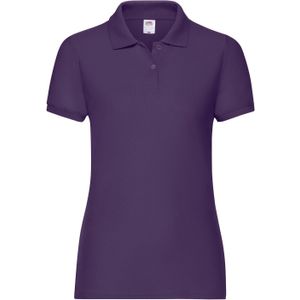 Fruit of the Loom - Dames Poloshirt - Pique - Katoen/Polyester