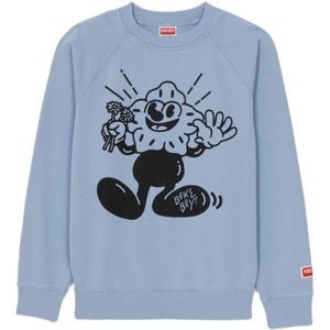 Kenzo - Boke Boy Flower - Sweatshirt - Lichtblauw