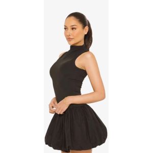 La Sisters - Mini Bubble Dress - Zwart - Galajurk
