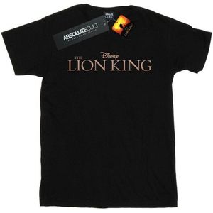 Li-cense Disney dames the lion king film logo boyfriend t-shirt