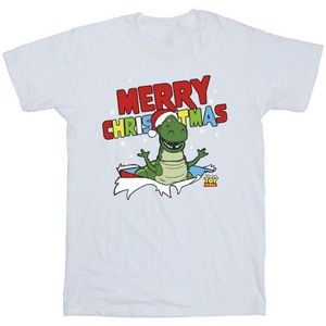 Li-cense Disney heren toy story rex kerstmis burst t-shirt