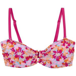 Regatta - Aceana III - Bikinitopje - Bloemig - 85% Gerecycleerd Polyester, UV-bescherming UPF 50+