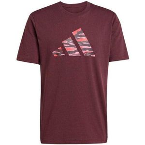 Adidas - Camo Logo - T-shirt - 100% Katoen - Korte Mouwen