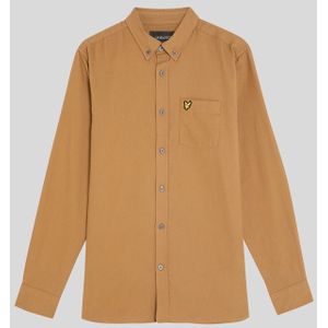 Lyle & Scott - Overhemd - Bruin - Flanel
