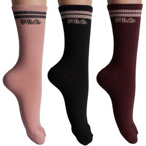 Verpakking-3 Lange Katoenen Sokken F3266 voor Vrouwen
