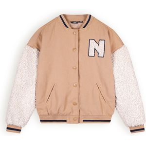 NoBell Meisjes baseball jasje oversized darsy rosy