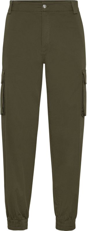Philipp Plein - Lange Cargo Broek - Beige - Katoenen Gabardine