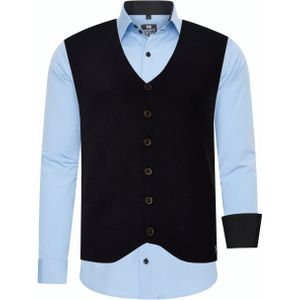 Shirt met vest set van 2