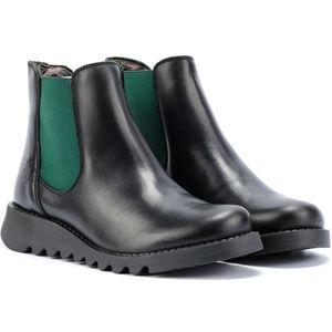 Fly London - Salv Leather - Chelsea Laarzen - Zwart