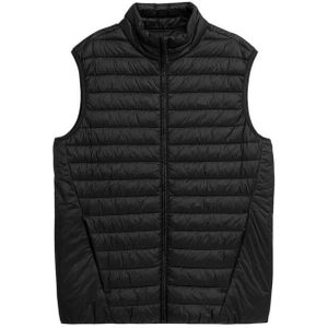 4F - m062 - Gilet - Gewatteerd - Mouwloos - Zwart