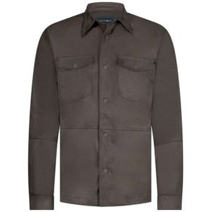 Scotland Blue Overhemd lange mouw 25314ri46sb