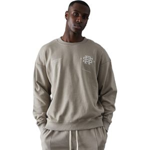 Sweater - Stone - Series 55 Vitels Logo Crewneck
