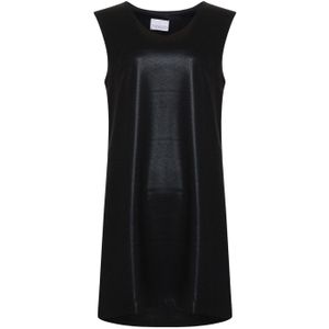 Tina V-halsjurk in zwart