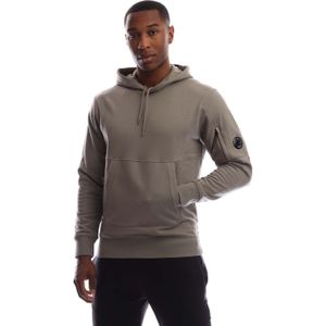 C.P. Company - Diagonal Raised Fleece Lens Hoodie - Grijs - Heren