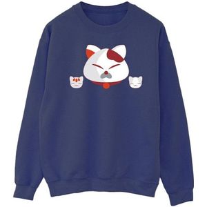 Li-cense Disney heren big hero 6 baymax kitten heads sweatshirt