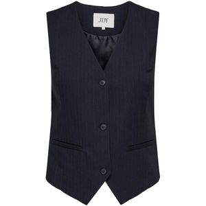 Jacqueline de Yong Jdyulrikke waistcoat pnt navy