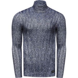 Clubwear - Gebreide Trui - Hoge Hals - Kleur