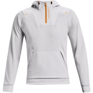Under Armour - Rush - Fleece Hoodie - Lichtgrijs