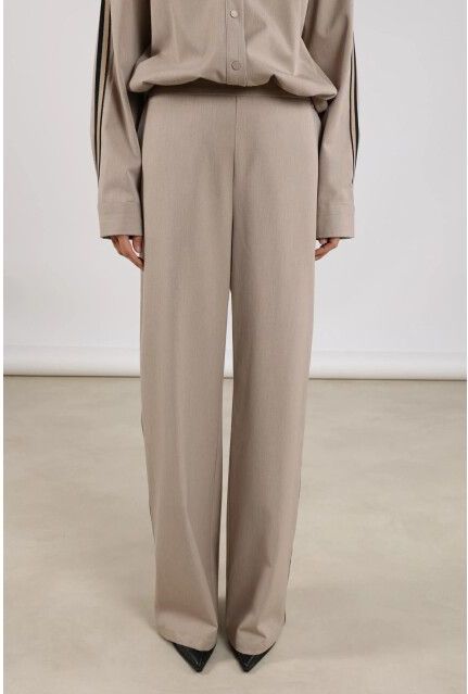 Nukus - Pantalon Charlie - Taupe - Dames