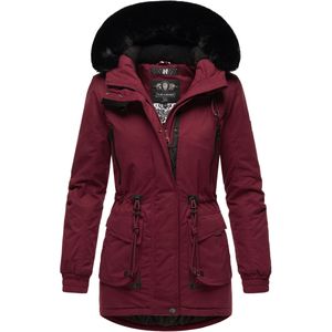 Navahoo - Olessa - Winterjas - Dames - Met Afneembare Kunstbontkraag - Zachte Teddystof